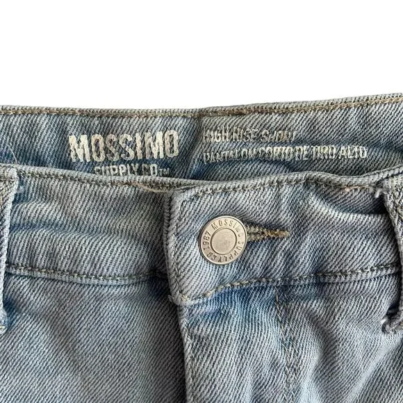 Mossimo Size 4/27 High Rise Embroidered Shorts - Picture 6 of 9
